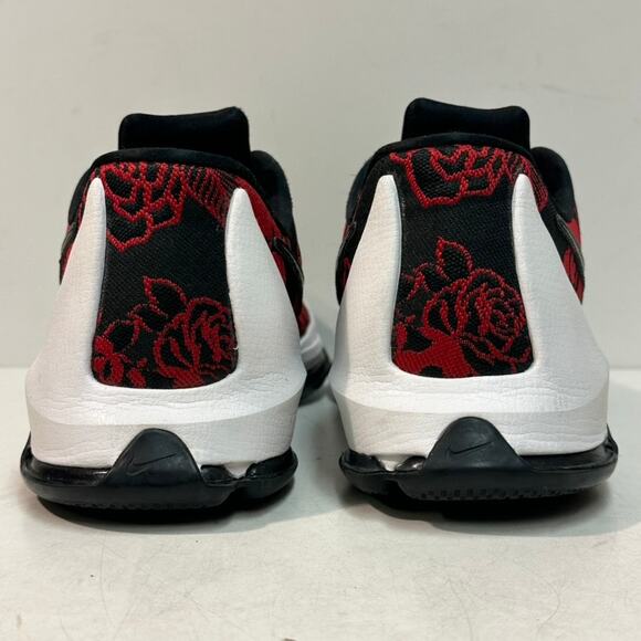 Nike KD 8 EXT Floral Finish Red Black Kevin Durant Basketball Sneaker Bred 12.5 - Picture 4 of 10
